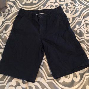 Nautica  navy blue school uniform shorts for boys